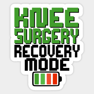 Knee Surgery Sticker